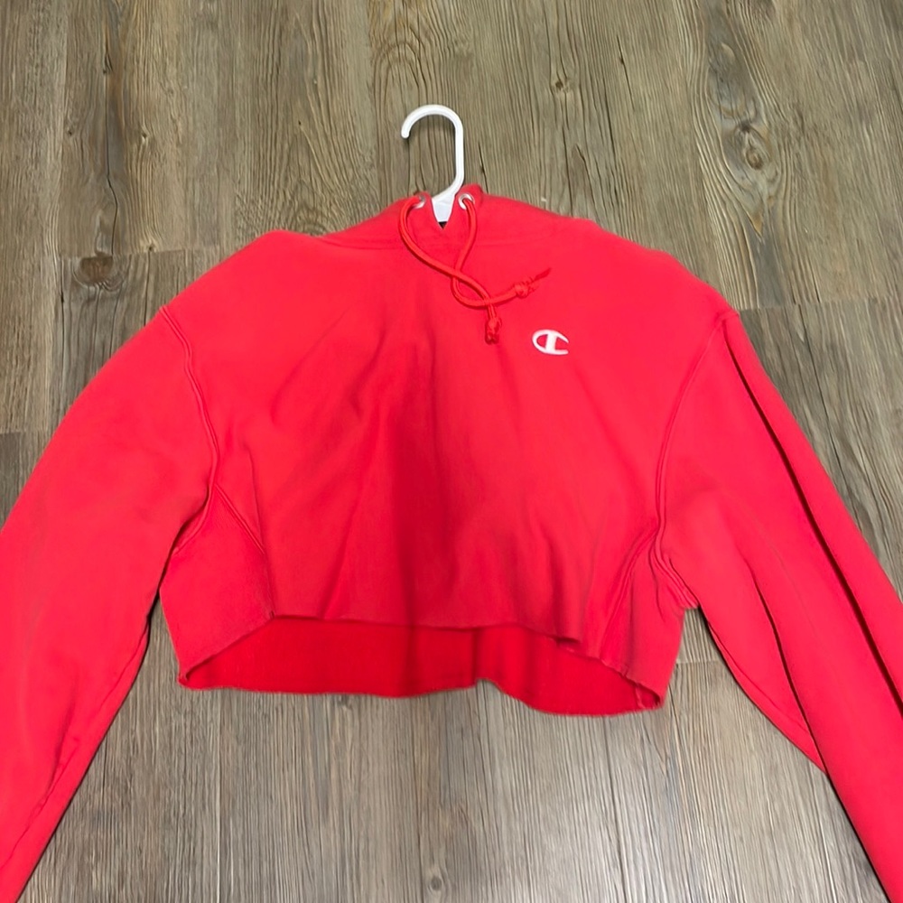 Cropped Champion Hoodie